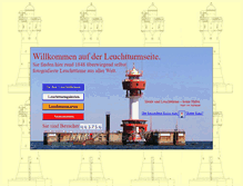 Tablet Screenshot of leuchtturm-web.de